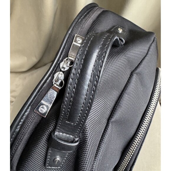 Tumi Unisex Travel Backpack Nylon Leather Black main image 10